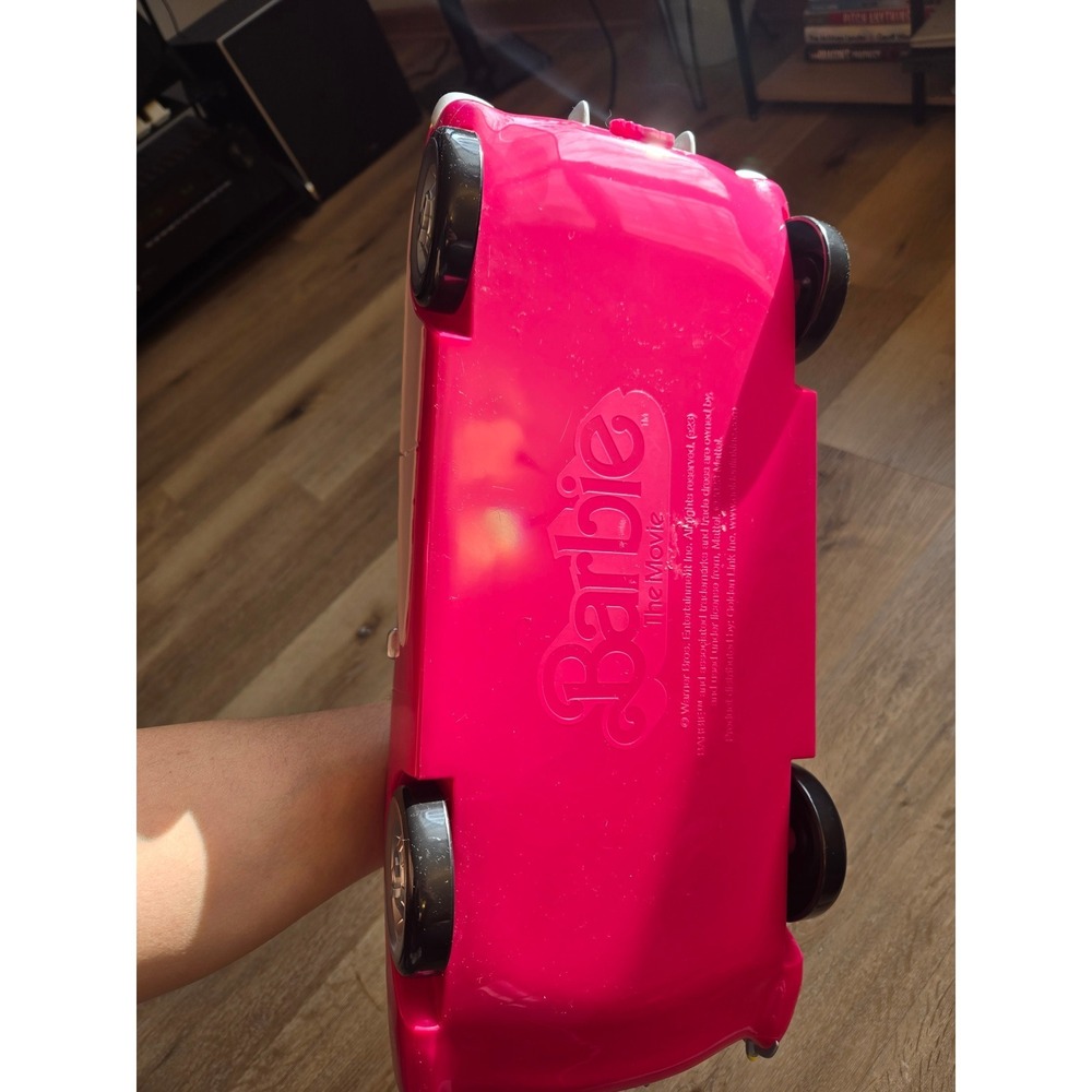 Barbie The Movie Pink Corvette Convertible Chevrolet Toy Car HPX40 - Picture 5 of 5